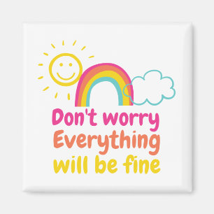 Goda regnbåge, Sol och Cloud  Magnet