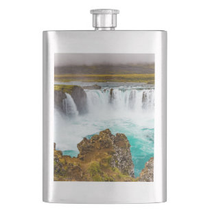Godafoss vattenfall, Island Fickplunta