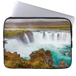 Godafoss vattenfall, Island Laptop Fodral