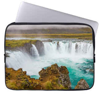 Godafoss vattenfall, Island Laptop Fodral