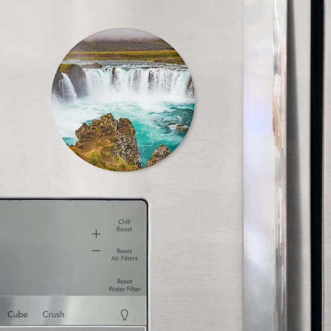 Godafoss vattenfall, Island Magnet (In Situ (Fridge))