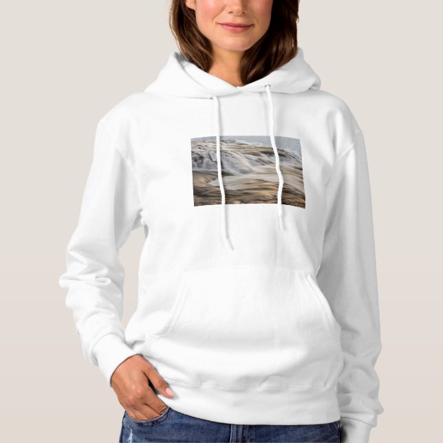 Godafoss vattenfall, vinter, Island T-shirt (Framsida)