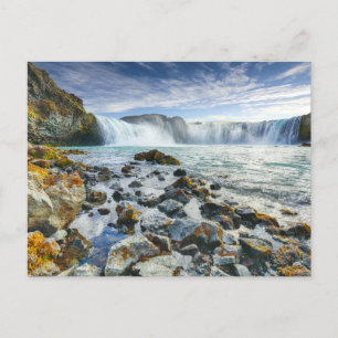 Godafoss Waterfalls, Islandet Vykort