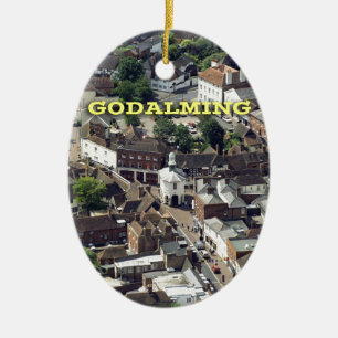 Godalming Surrey England Julgransprydnad Keramik