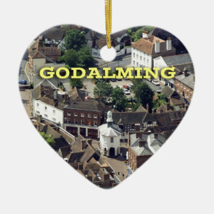Godalming Surrey England Julgransprydnad Keramik