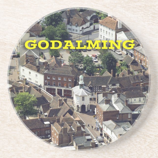 Godalming Surrey England Underlägg Sandsten (Framsidan)