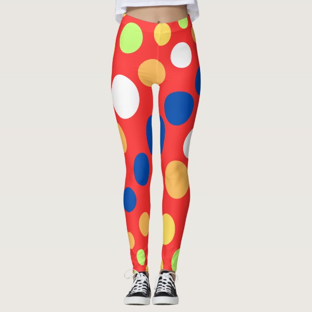 Godari Polka dots Leggings (Framsida)