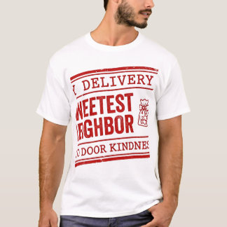 Godaste granngodisleveransstämpel t shirt