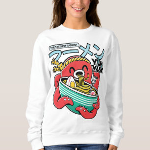 Godaste Ramen Bläckfisk – Kawaii Japanska Nudlar T Shirt