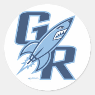 Goddard Rockets Sticker Runt Klistermärke