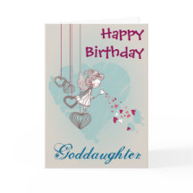 Goddaughter Birthday Card