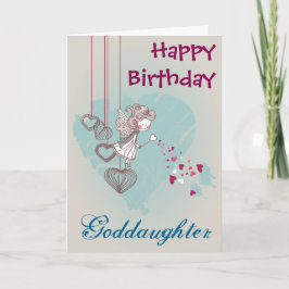 Goddaughter Birthday Card Kort