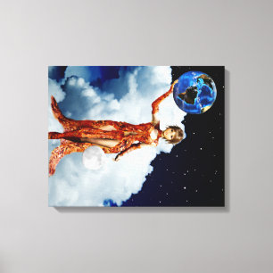 Godderas för Universe Wrapped Canvas