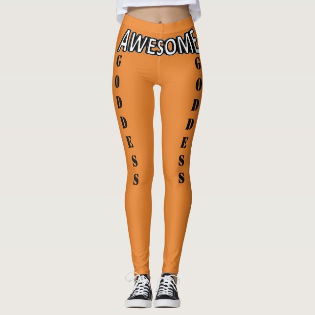 Godderas Leggings - garanterad Hiss din Booty! (Framsida)