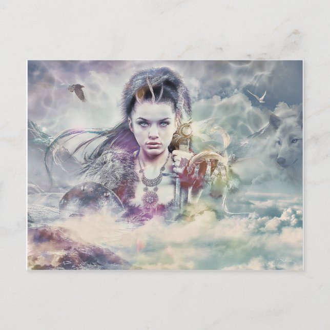 Godderas Mythology Postcard Vykort (Framsida)