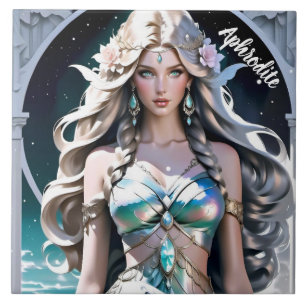 Goddes Aphrodite Altar inspiration Dedication Kakelplatta