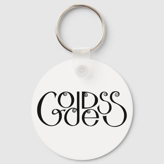 Goddes black Keychain Nyckelring (Framsida)