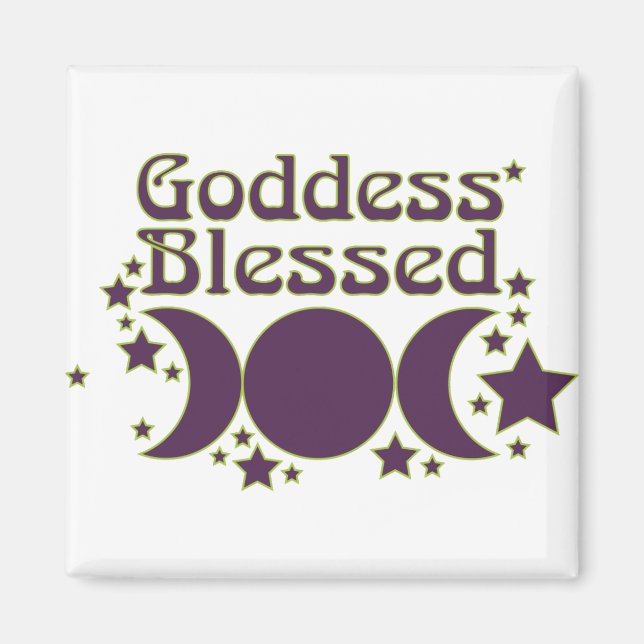 Goddes Blsed Magnets Magnet (Framsidan)