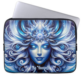 Goddes Celestial Blue Head januari - Laptop Fodral