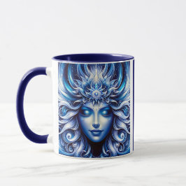 Goddes Celestial Blue Head januari - Mugg