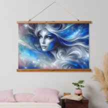 Goddes Celestial White Blue Head februari -