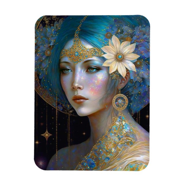 Goddes Fantasy Art Magnet (Vertikal)