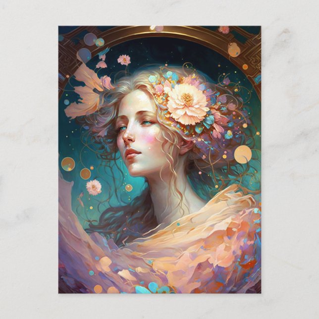 Goddes Fantasy Art Postcard Vykort (Framsida)