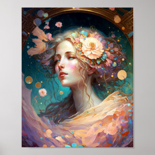 Goddes Fantasy Art Poster
