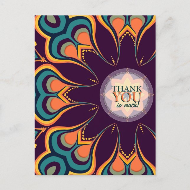 Goddes Flower Tack vykort (Framsida)