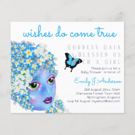 Goddes GAIA Fantasy Art Flower Baby Shower