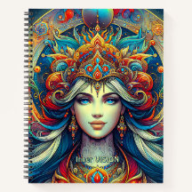 Goddes Head Flowing turkos Hair April -