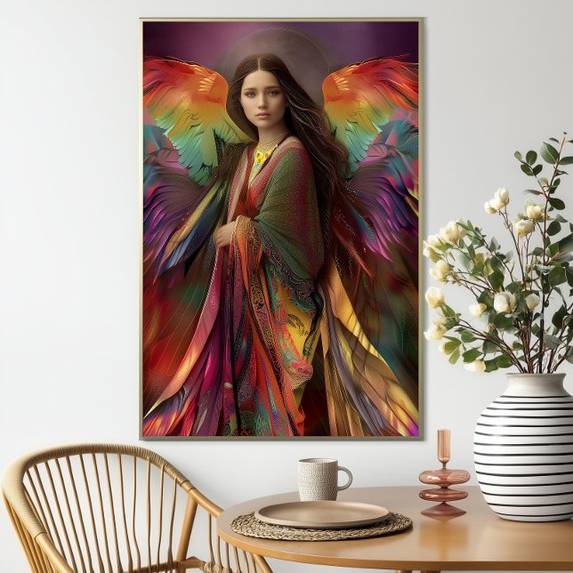 Goddes Iris Messenger från Lilan Gods Rainbow Poster (Skapare uppladdad)