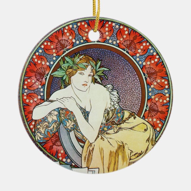 Goddess Artwork Julgransprydnad Keramik (Framsidan)