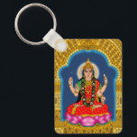 Goddess Bhairavi Keychain Nyckelring<br><div class="desc">Carry divine strength and spiritual energy wherever you go with this Goddess Bhairavi keychain featuring powerful Hindu devotional artwork. Maa Bhairavi, associated with fierce protection and transformative energy, symbolizes courage and inner power. Perfect for devotees and lovers of sacred Indian art, this keychain adds a meaningful spiritual touch to your...</div>
