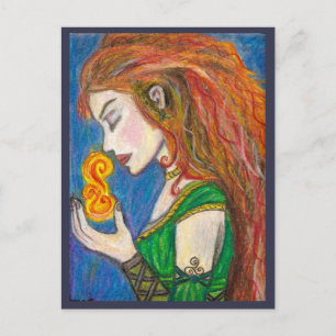 Goddess Brigid Vykort