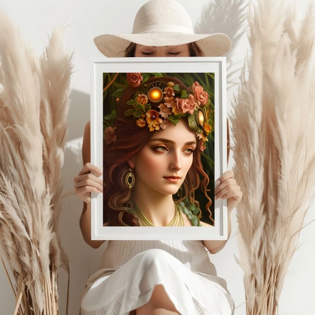 Goddess Demeter | Digital konst Poster (Skapare uppladdad)