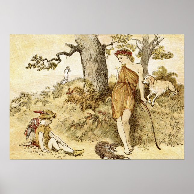 Goddess Diana Poster (Framsidan)