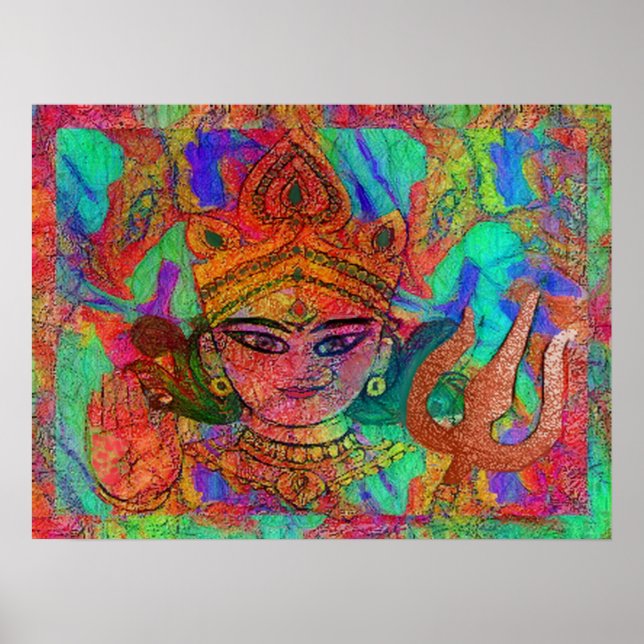 Goddess Durga2 Poster (Framsidan)