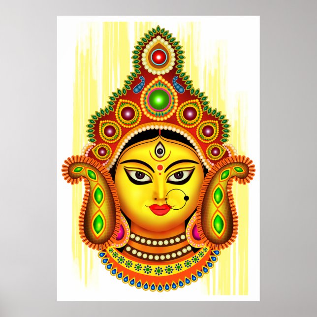 Goddess Durga (Dussehra Festival) Poster (Framsidan)