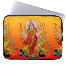 Goddess Durga Laptop Case Fodral