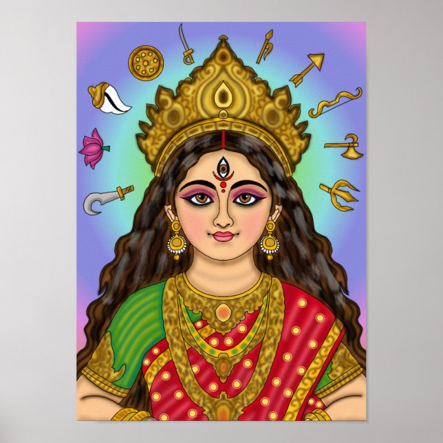 Goddess Durga  Poster (Framsidan)