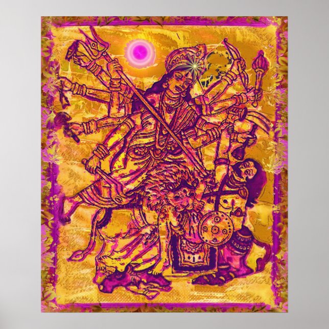 Goddess Durga Poster (Framsidan)