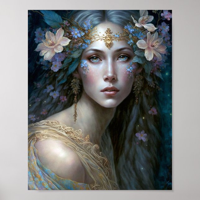 Goddess Fantasy Art Poster (Framsidan)