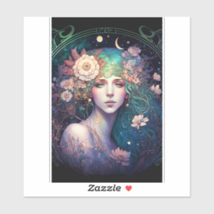 Goddess Fantasy Art Sticker Klistermärken