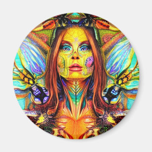 Goddess Gaia, jorden Mor Magnet