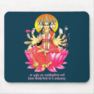 Goddess Gayatri Devi Hindu Gudom Gayatri Mantra Musmatta