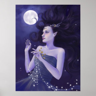 Goddess gudinna Art Print Poster