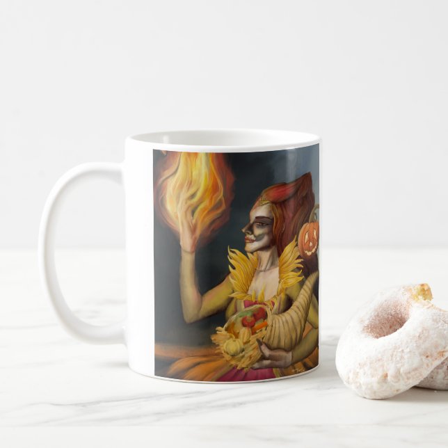 Goddess gudinna kaffemugg (Med munk)
