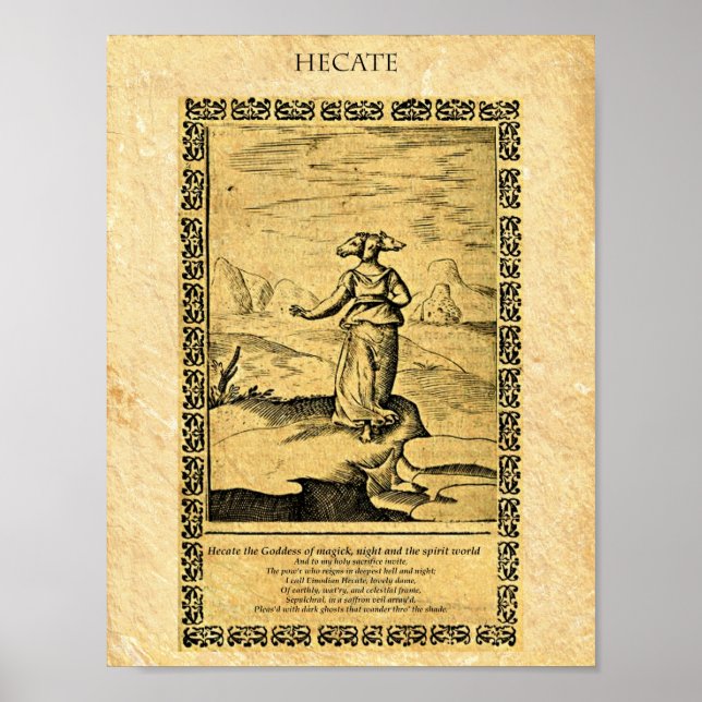 GODDESS HECATE POSTER (Framsidan)