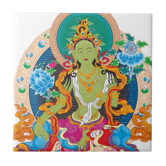 Goddess Kakelplatta (Framsidan)